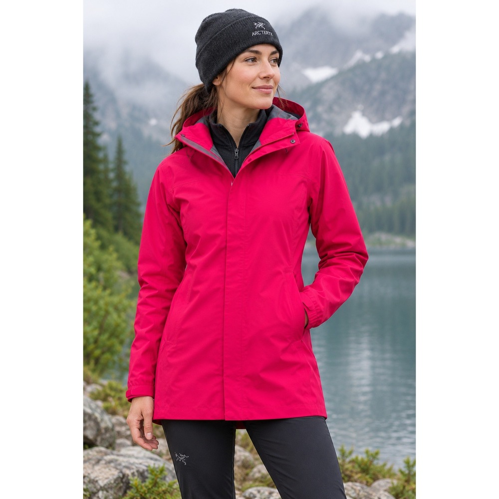 NWT Arc'teryx Womens XS Pink Codetta Gore-Tex Waterproof Rain Jacket Gorpcore